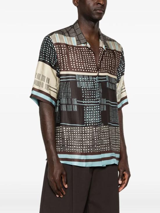 26SS ON ME THE SHIRT 긴팔 셔츠 160 ME006 3 BROWN MULTI - OTHER BRANDS