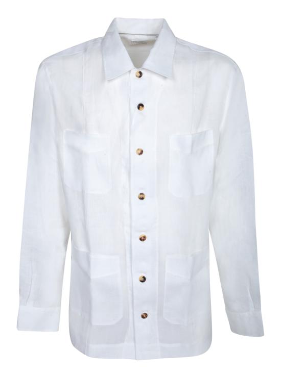 26SS 브루넬로 쿠치넬리 셔츠 MM6840648 C001 White