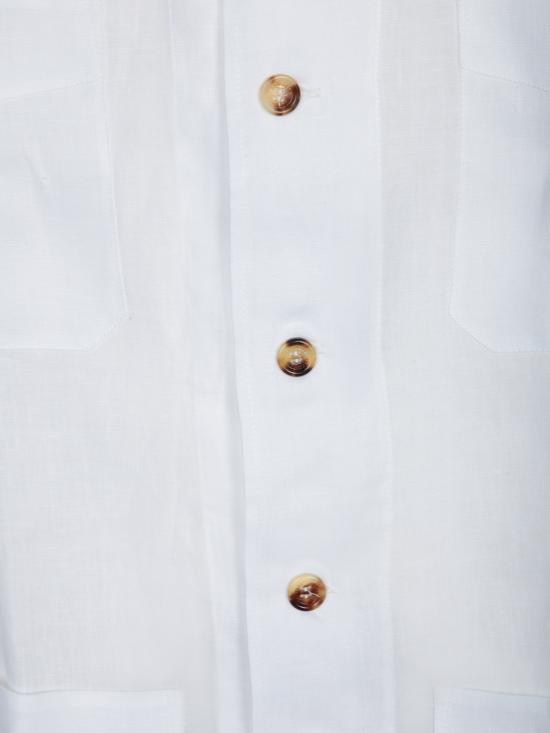 26SS 브루넬로 쿠치넬리 셔츠 MM6840648 C001 White - BRUNELLO CUCINELLI