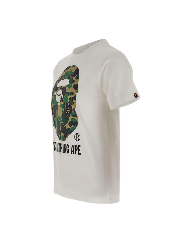 26SS 베이프 반팔 티셔츠 001TEM301005M WHXGR White - BAPE