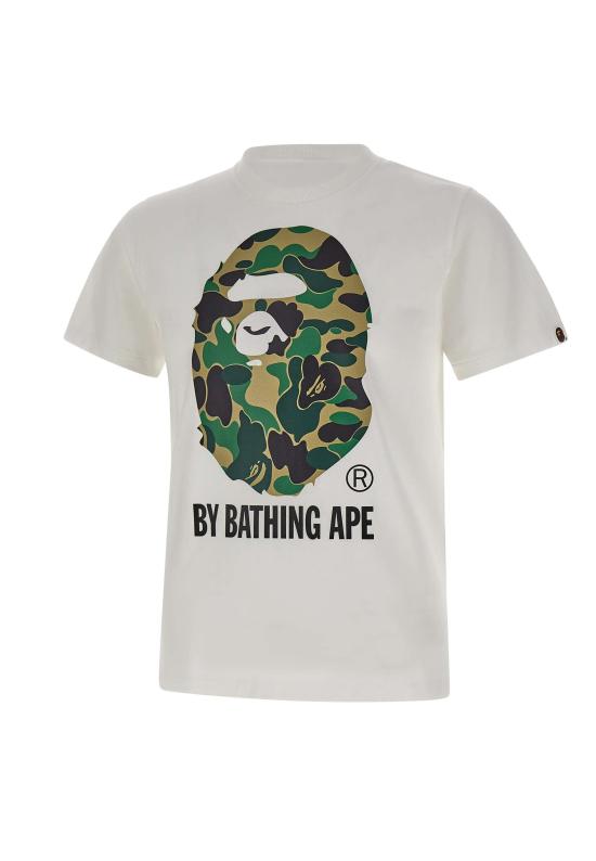 26SS 베이프 반팔 티셔츠 001TEM301005M WHXGR White