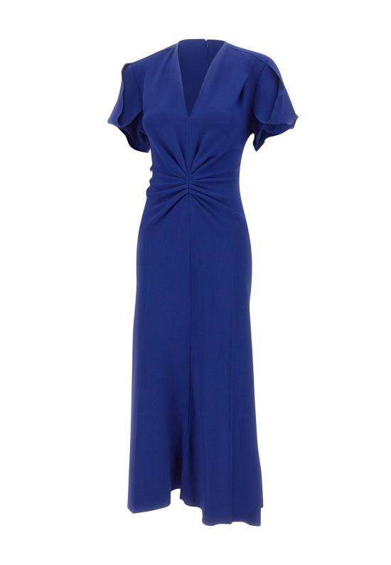 26SS 빅토리아 베컴 미디 원피스 1226WDR005195B INDIGO Blue