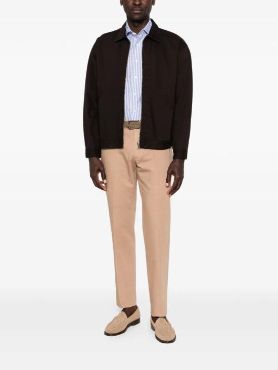 26SS 보리엘로 긴팔 셔츠 22027 2 STRIPE LIGHT BLUE - BORRIELLO