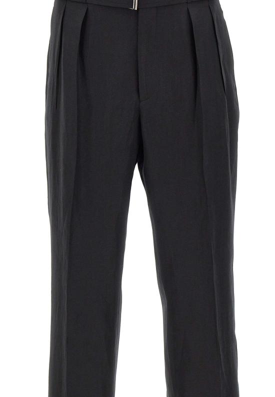 26SS 딸리아토레 스트레이트 팬츠 PNEVIL24340021 EN817 Black - TAGLIATORE