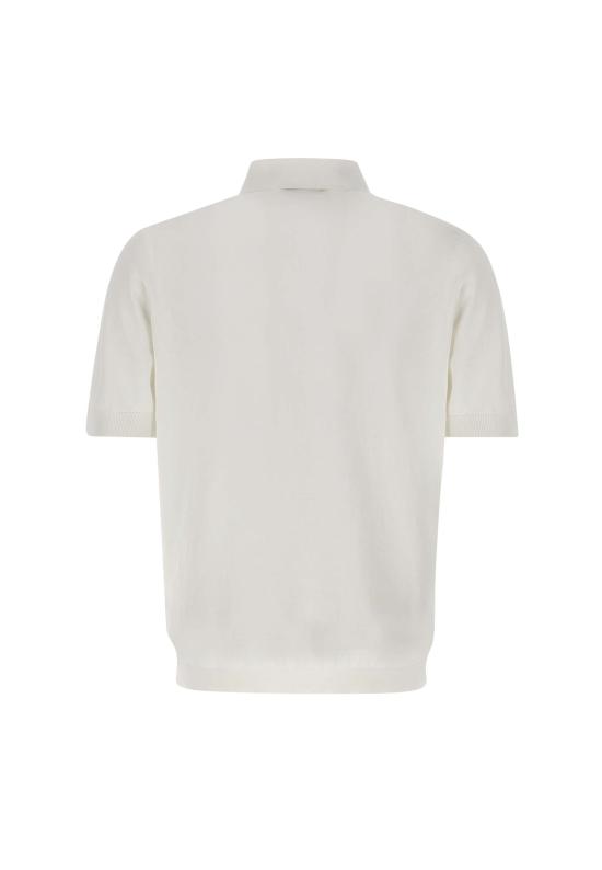 26SS 필리포 드 로렌티스 폴로 티셔츠 PL1MC CR14R001 White - FILIPPO DE LAURENTIIS