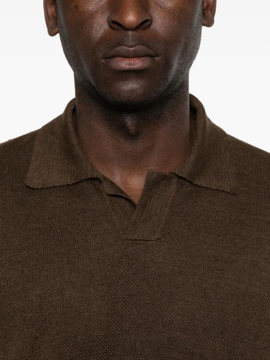 26SS 로베르토 콜리나 폴로 티셔츠 261MYA20124 08 MORO - ROBERTO COLLINA