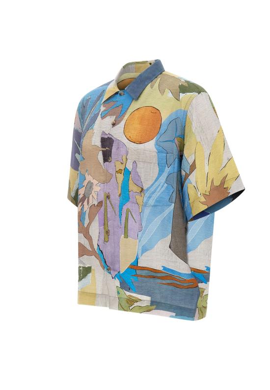 26SS 폴 스미스 반팔 셔츠 M1R857ZV03017 43 MULTI COLOR - PAUL SMITH