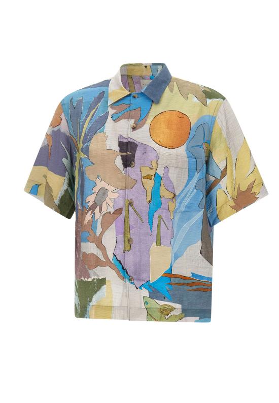 26SS 폴 스미스 반팔 셔츠 M1R857ZV03017 43 MULTI COLOR