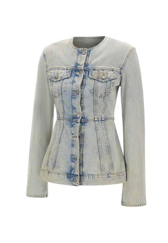 26SS 하이쿠레 데님 자켓 HEW09117DF203L0936 Blue