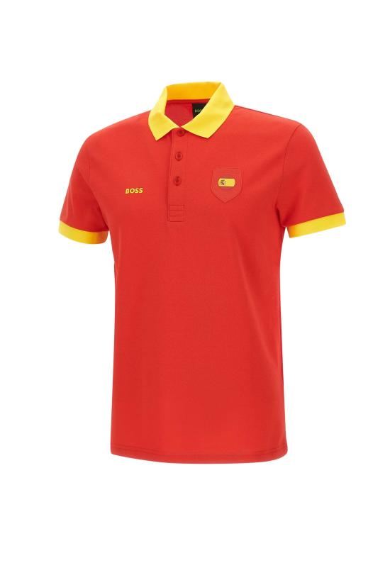 26SS 보스 폴로 티셔츠 50559263 648 Red