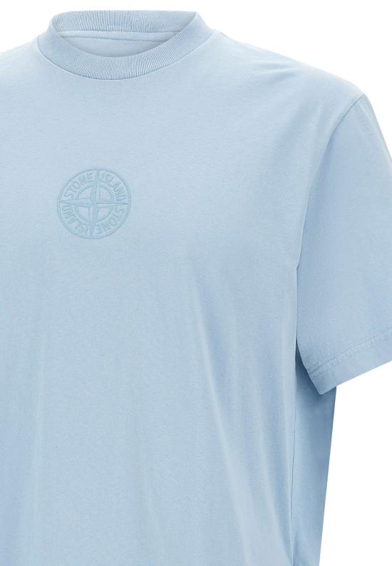 26SS 스톤 아일랜드 반팔 티셔츠 2100001S0E14 V004A Blue - STONE ISLAND