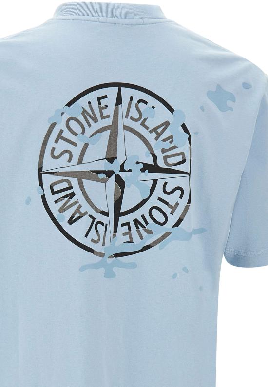 26SS 스톤 아일랜드 반팔 티셔츠 2100001S0E14 V004A Blue - STONE ISLAND