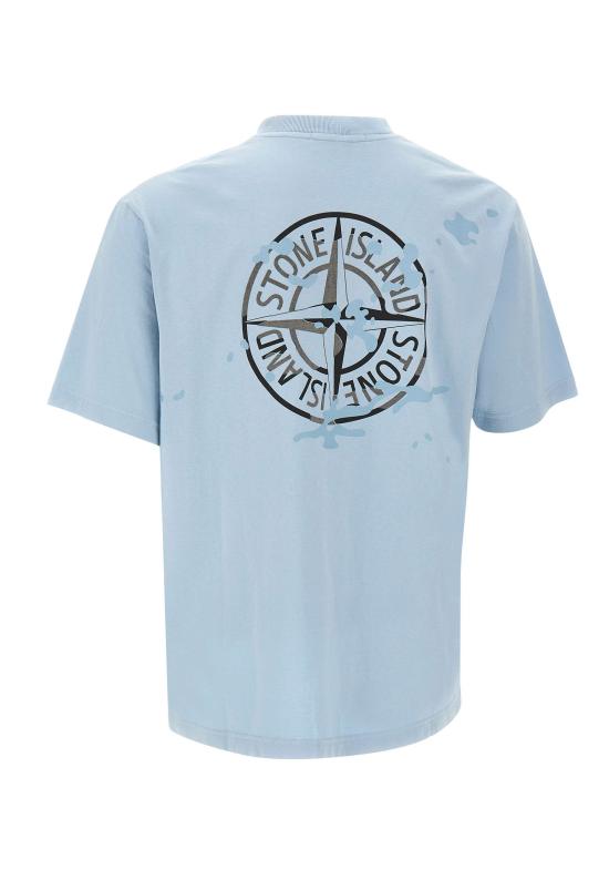 26SS 스톤 아일랜드 반팔 티셔츠 2100001S0E14 V004A Blue - STONE ISLAND