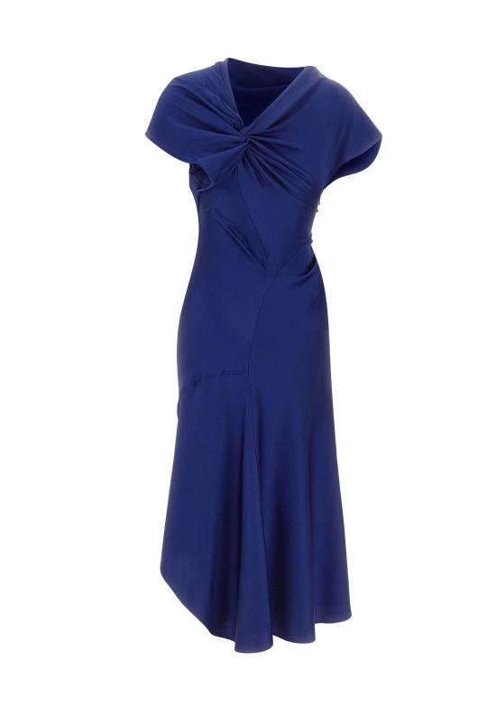 26SS 빅토리아 베컴 미디 원피스 1226WDR007294B INDIGO Blue - VICTORIA BECKHAM