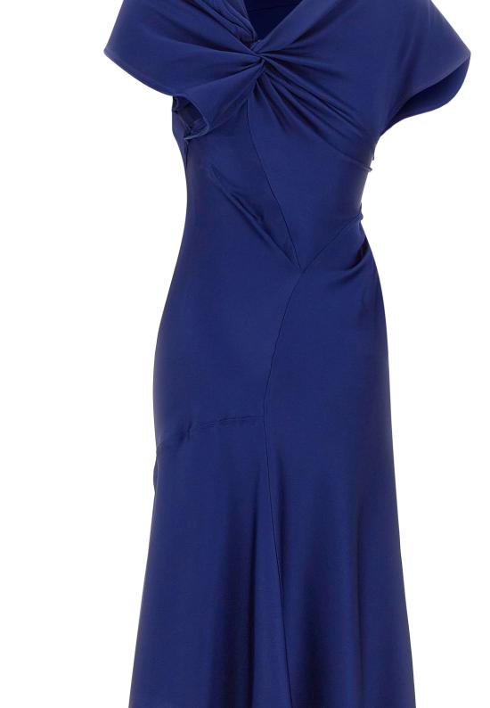 26SS 빅토리아 베컴 미디 원피스 1226WDR007294B INDIGO Blue - VICTORIA BECKHAM