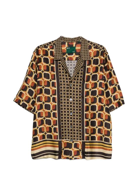 26SS ON ME THE SHIRT 긴팔 셔츠 160 ME006 5 BROWN MULTI