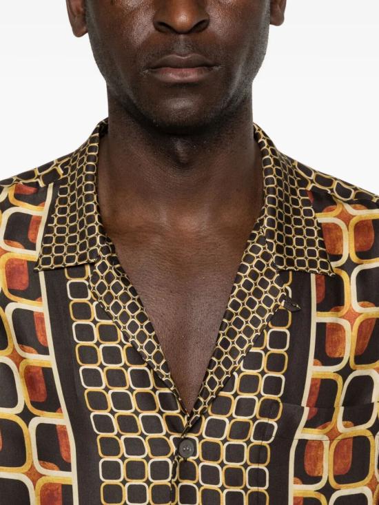 26SS ON ME THE SHIRT 긴팔 셔츠 160 ME006 5 BROWN MULTI - OTHER BRANDS