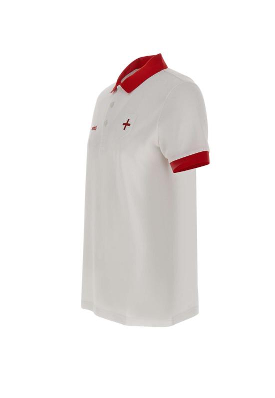 26SS 보스 폴로 티셔츠 50559263 101 White - BOSS