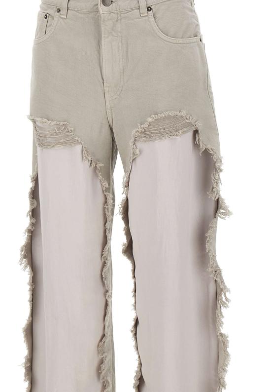 26SS 하이쿠레 데님 팬츠 HEW03330GF181PX T0454 GREY - HAIKURE