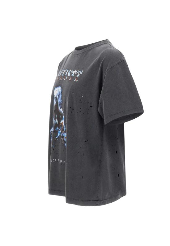 26SS 새티스파이 모스테크 티셔츠 11006 00A16 Black - SATISFY