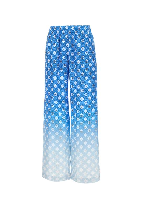 26SS 카사블랑카 팔라초 팬츠 WSS26TR372 02 Blue