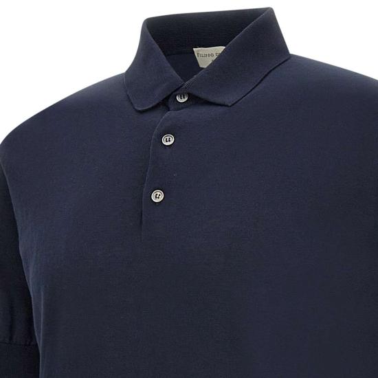  필리포 드 로렌티스 폴로 티셔츠 PL1MC CR14R890 BLUE - FILIPPO DE LAURENTIIS