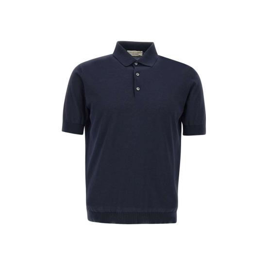  필리포 드 로렌티스 폴로 티셔츠 PL1MC CR14R890 BLUE - FILIPPO DE LAURENTIIS