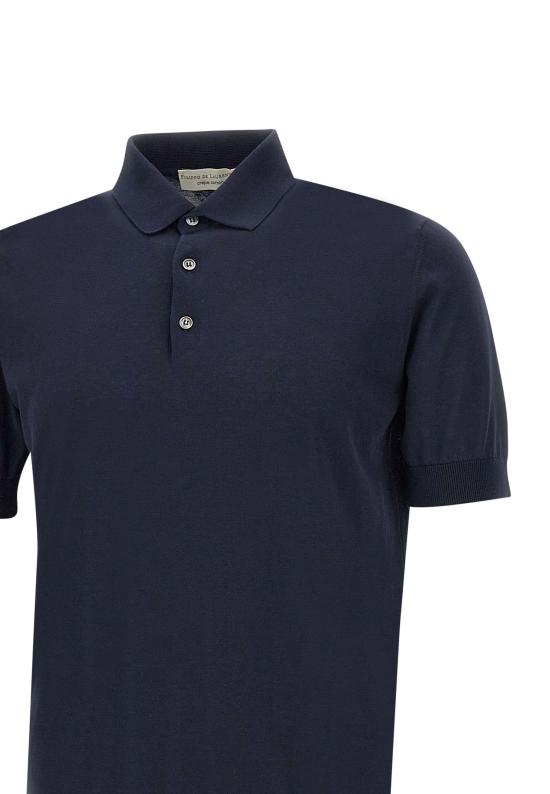  필리포 드 로렌티스 폴로 티셔츠 PL1MC CR14R890 BLUE - FILIPPO DE LAURENTIIS