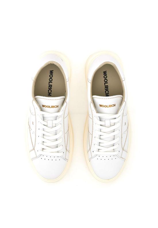 26SS 울리치 스니커즈 WFM261011 1B010 White - WOOLRICH