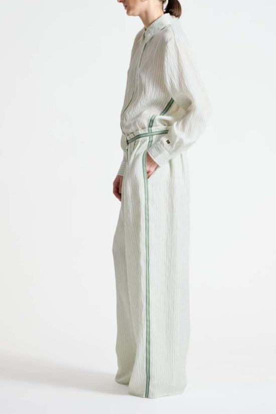  Saint Art New York 블라우스 세인트 아트 뉴욕 라네트 핀스트라이프 - OTHER BRANDS