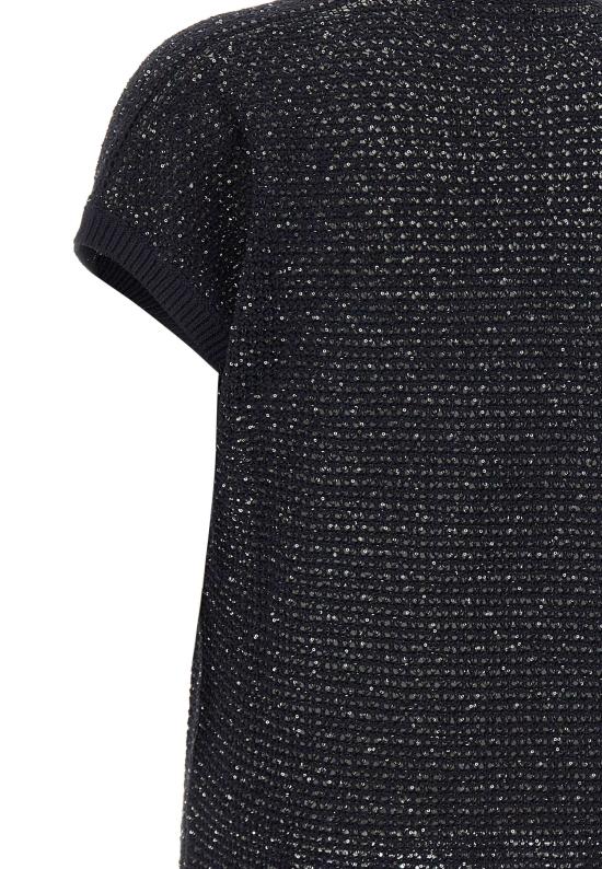 26SS 파비아나 필리피 스웨터 MAD276F531 M120VR5 Black - FABIANA FILIPPI