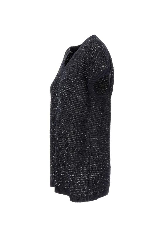 26SS 파비아나 필리피 스웨터 MAD276F531 M120VR5 Black - FABIANA FILIPPI