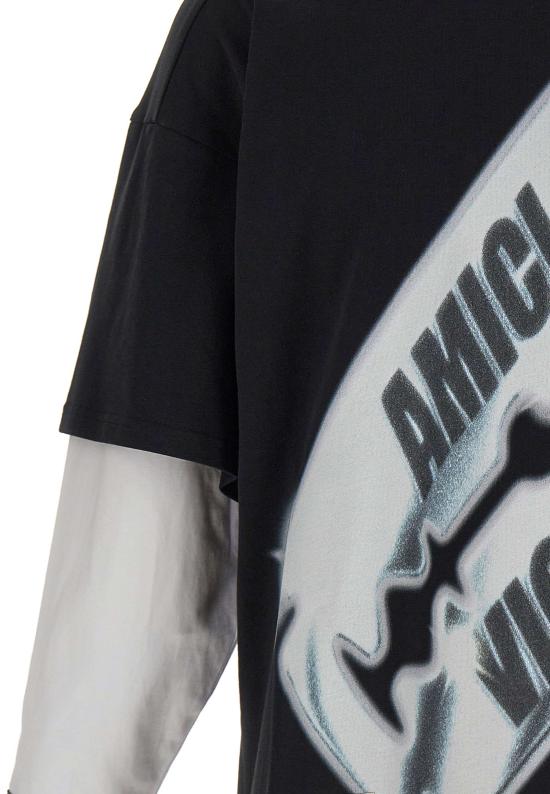 26SS 피디에프 긴팔 티셔츠 DFM54039TJ101 BLADE Black - PDF