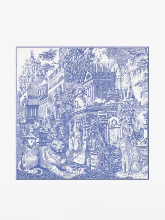  이누이 에디션 머플러/스카프 Inoui Editions Square 65 피라네시 스카프