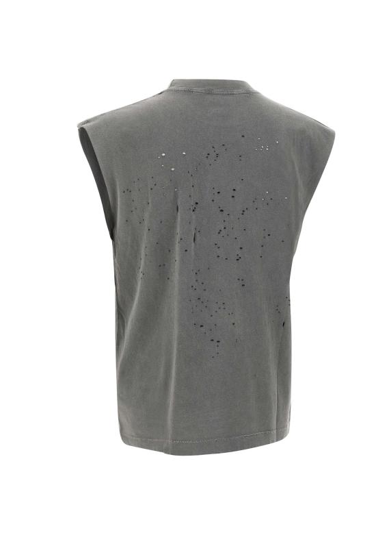 26SS 새티스파이 모스테크 머슬 티셔츠 11005 01A02 Grey - SATISFY