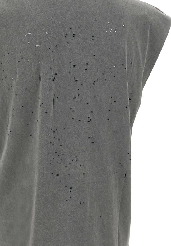 26SS 새티스파이 모스테크 머슬 티셔츠 11005 01A02 Grey - SATISFY