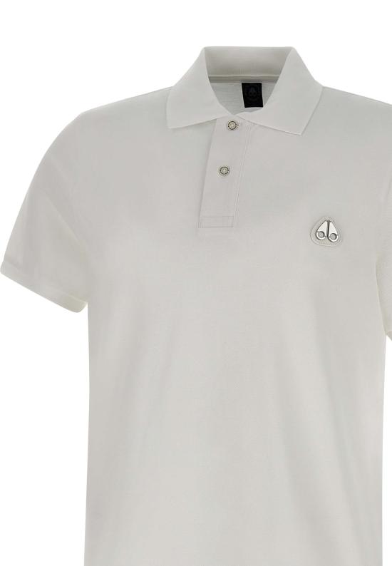 26SS 무스너클 폴로 티셔츠 M34MT712 160 White - MOOSE KNUCKLES