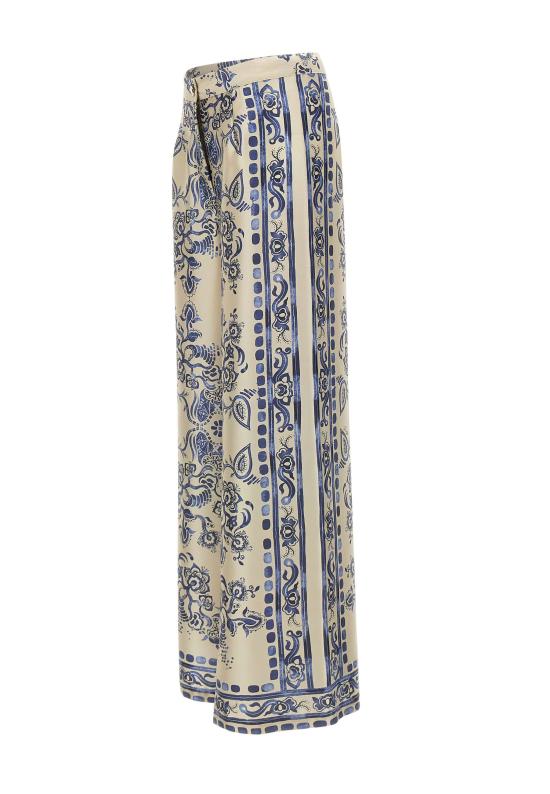 26SS 리우조 팔라초 팬츠 CA6230TS555 P9652 MultiColour - LIU JO