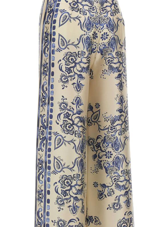 26SS 리우조 팔라초 팬츠 CA6230TS555 P9652 MultiColour - LIU JO