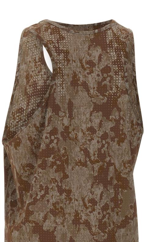 26SS 새티스파이 민소매 티셔츠 11146 59F01 Brown - SATISFY