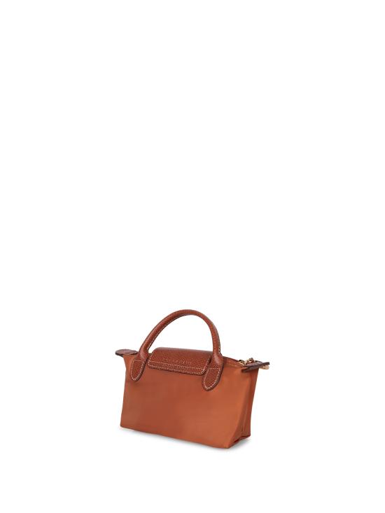26SS 롱샴 르 플리아쥬 오리지널 핸들 파우치 34175089 504 Brown - LONGCHAMP