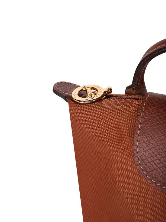 26SS 롱샴 르 플리아쥬 오리지널 핸들 파우치 34175089 504 Brown - LONGCHAMP