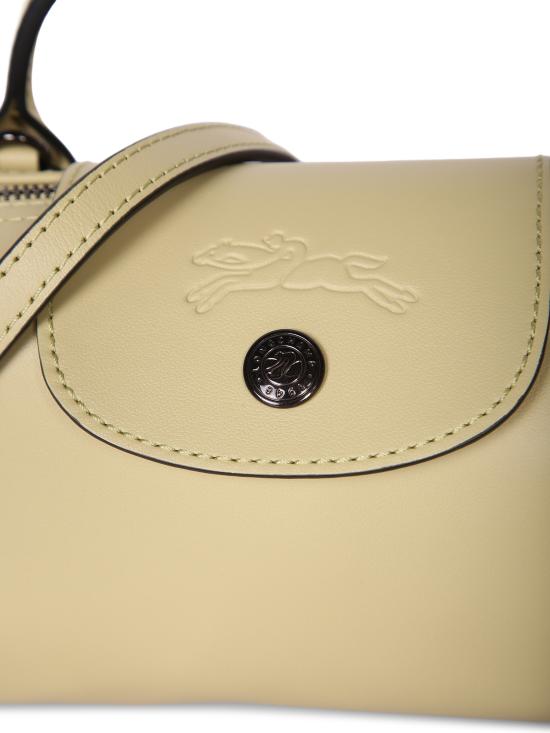 26SS 롱샴 르 플리아쥬 엑스트라 XS 레더 파우치 34205987 244 Green - LONGCHAMP