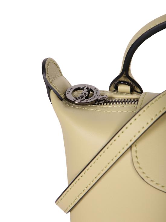 26SS 롱샴 르 플리아쥬 엑스트라 XS 레더 파우치 34205987 244 Green - LONGCHAMP