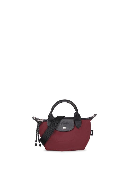 26SS 롱샴 르 플리아쥬 에너지 탑 핸들백 XS L1500HSR 119 Bordeaux