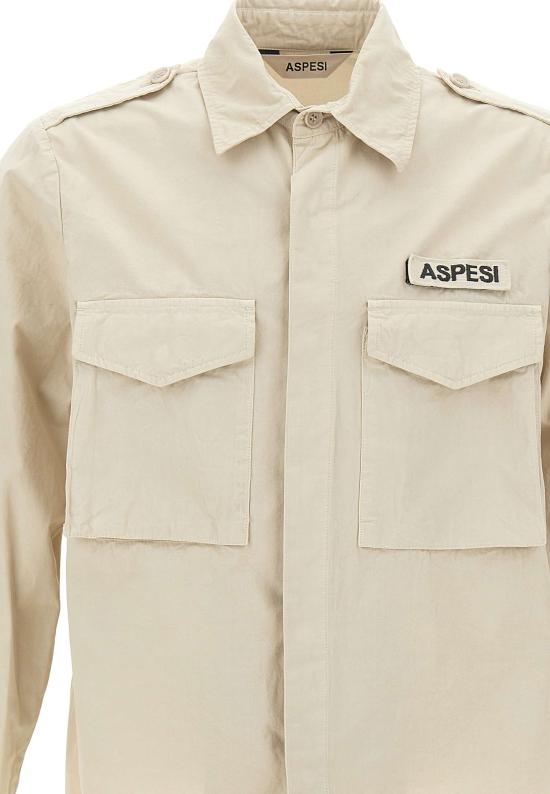 26SS 아스페시 셔츠 S6ACE10G178 85177 Beige - ASPESI