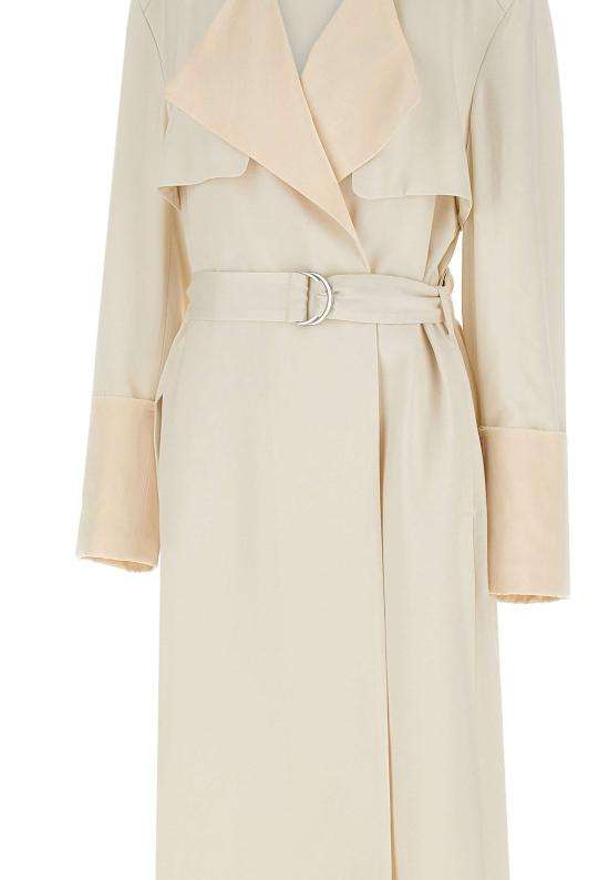 26SS 엔타이어 스튜디오 트렌치 코트 ESSS26CO01271 0073 White - ENTIRE STUDIOS