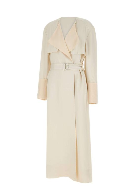 26SS 엔타이어 스튜디오 트렌치 코트 ESSS26CO01271 0073 White