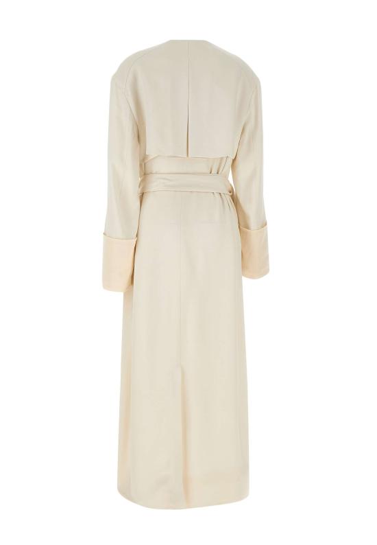 26SS 엔타이어 스튜디오 트렌치 코트 ESSS26CO01271 0073 White - ENTIRE STUDIOS