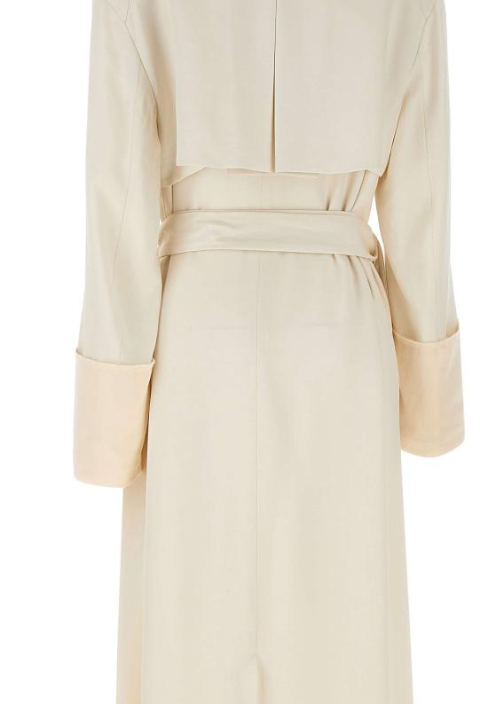 26SS 엔타이어 스튜디오 트렌치 코트 ESSS26CO01271 0073 White - ENTIRE STUDIOS